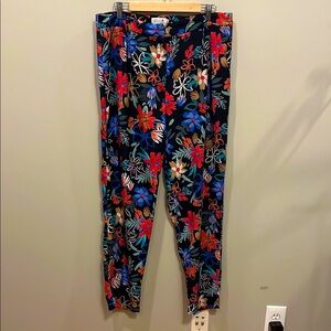 Molly Bracken Floral Pants Size XL